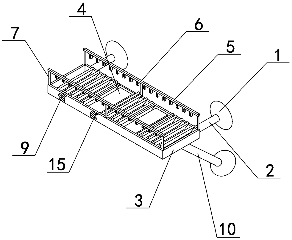 Seasoning bag hanging shelf