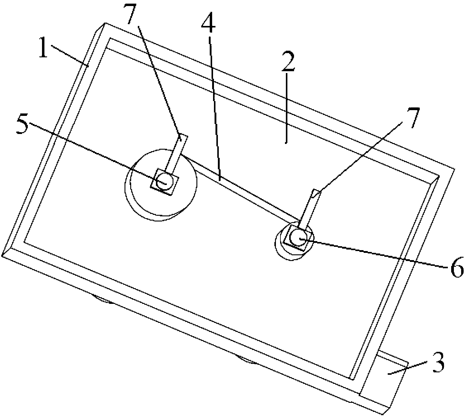 Vacuum oven and drying method of power lithium ion cell pole piece