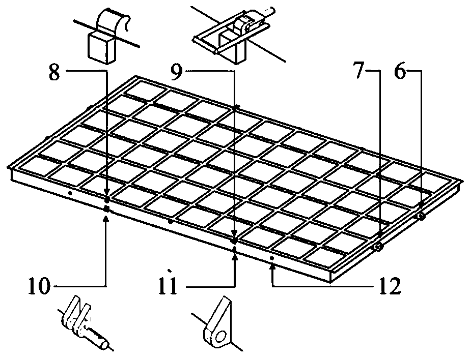 Air bag type floating bridge reinforced by cables