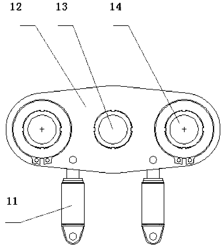 Container lifting mechanism with balance anti-swinging function and eight-rope lifting three-point balancing method using container lifting mechanism