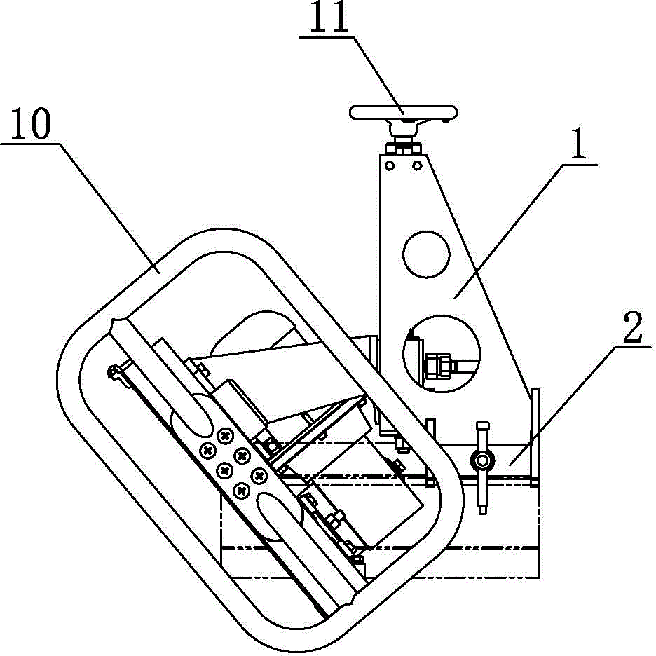 Electric rail sawing machine