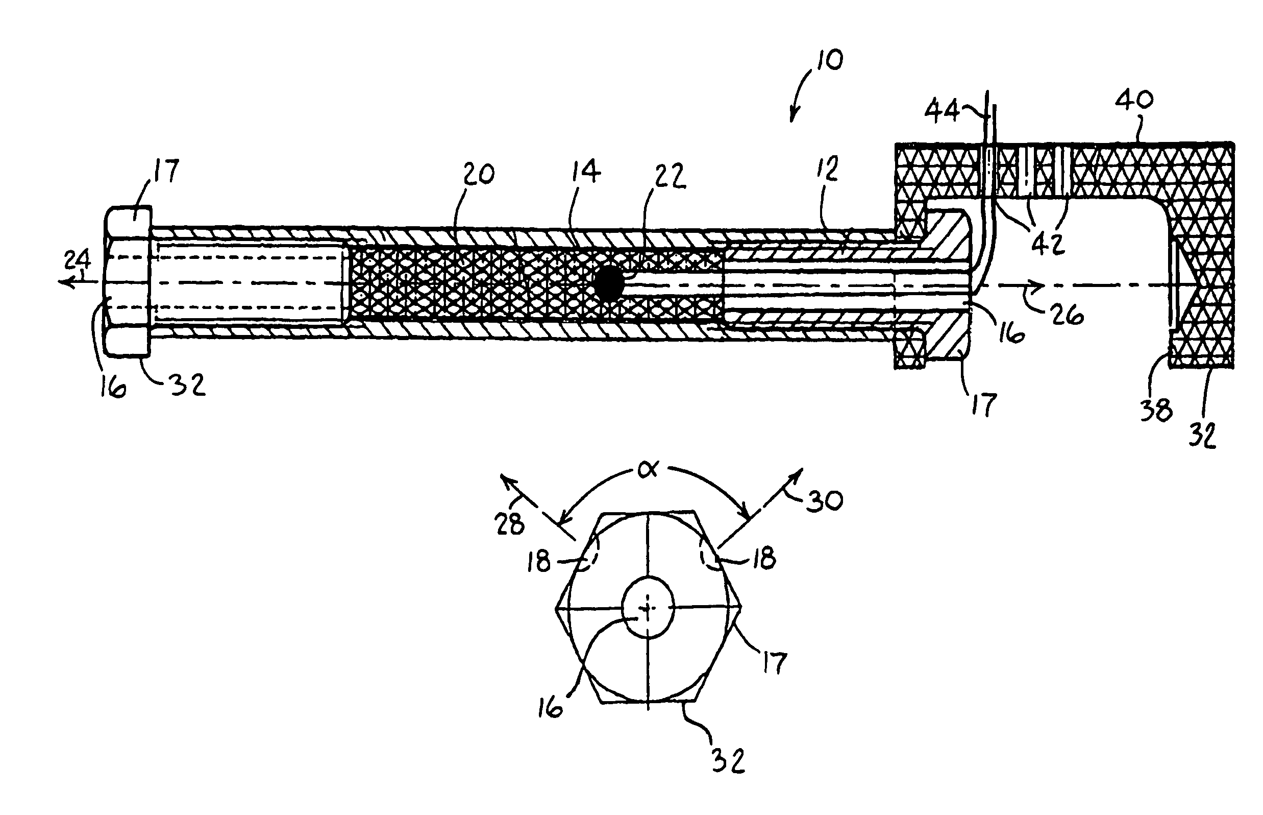 Explosion simulation device