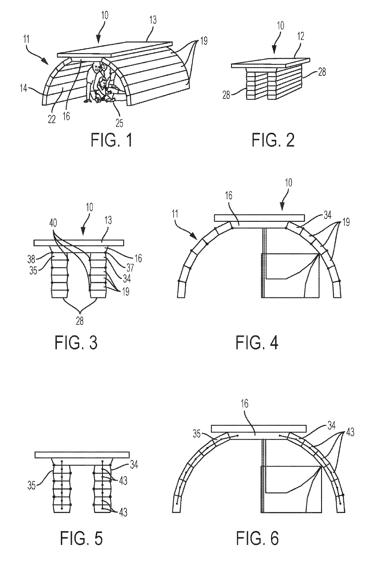 Convertible protective shelter