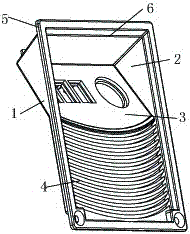 Water-proof and heat dissipation type temperature control mechanism for freezer