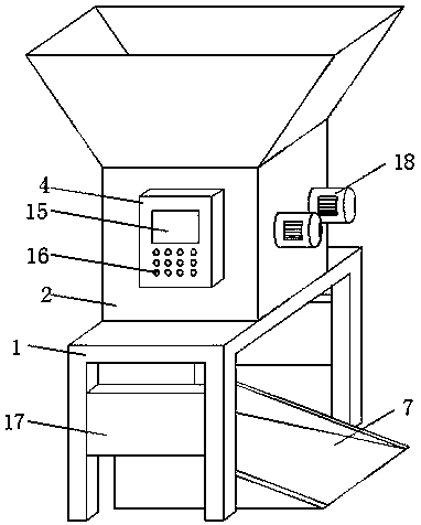 High-efficiency sand screening machine