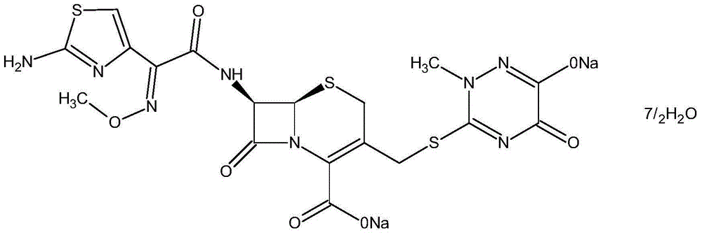 One-pot synthesis method of ceftriaxone sodium