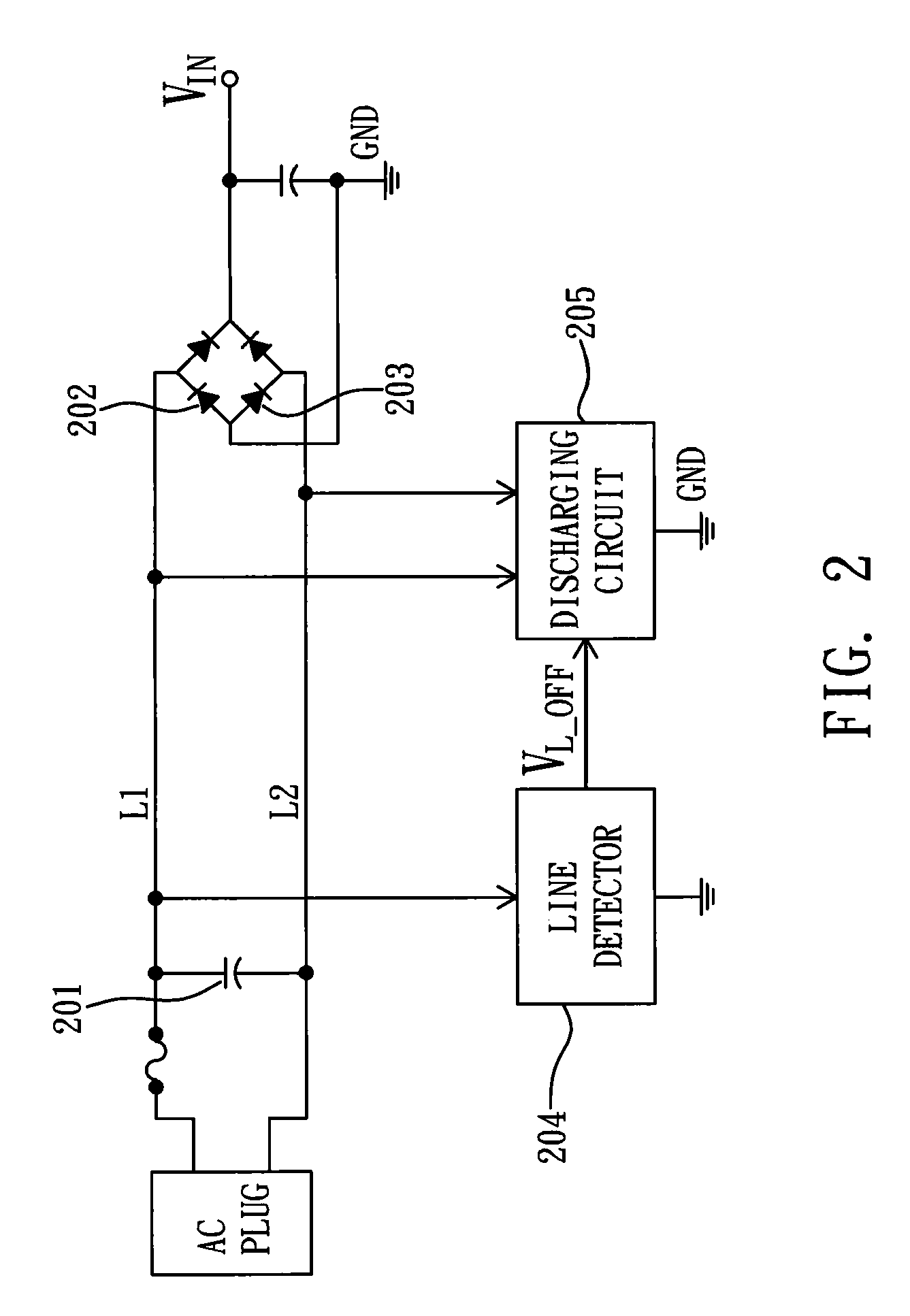 Safety capacitor discharging method and apparatus for ac-to-dc converters