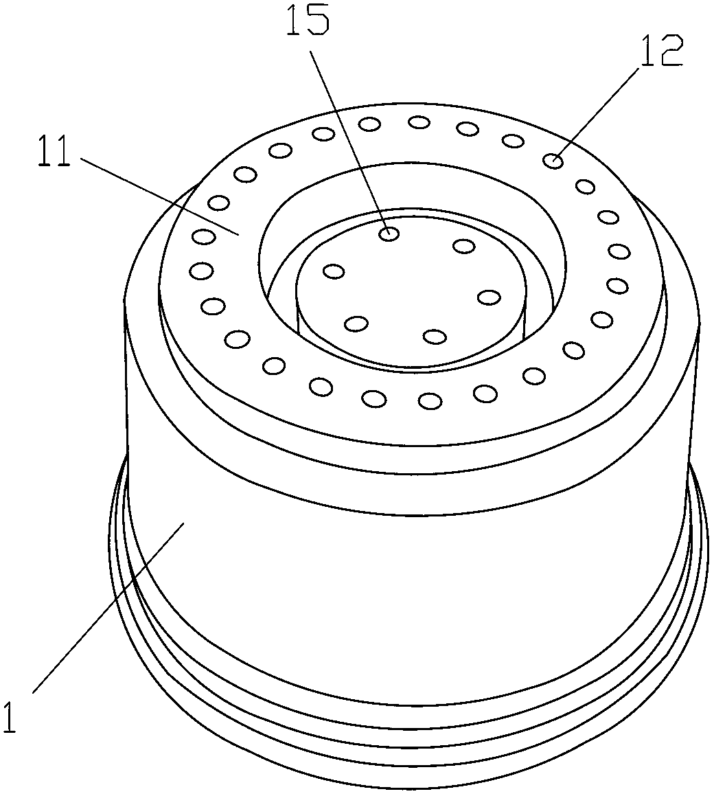 Water outlet structure of faucet