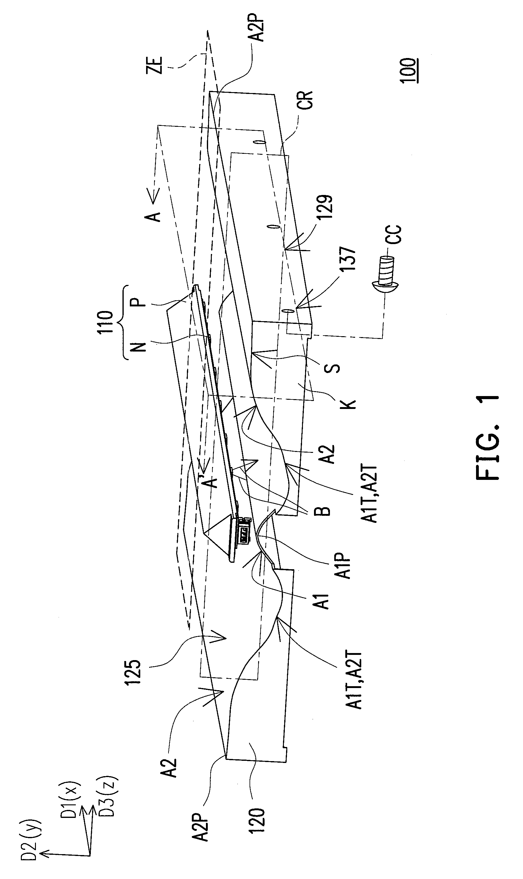 Light emitting unit with reflector for uniform light emission