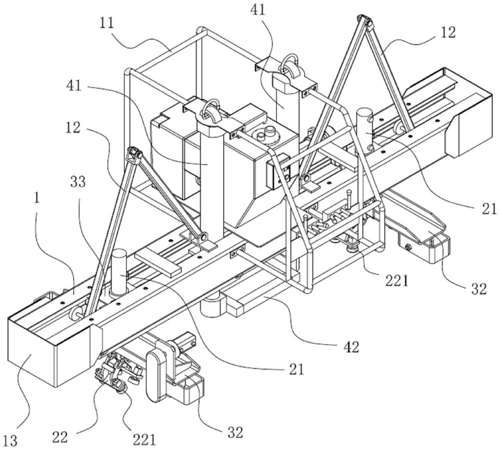 Hydraulic track changer