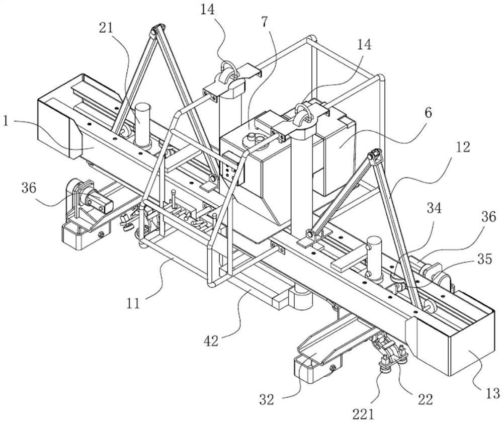 Hydraulic track changer