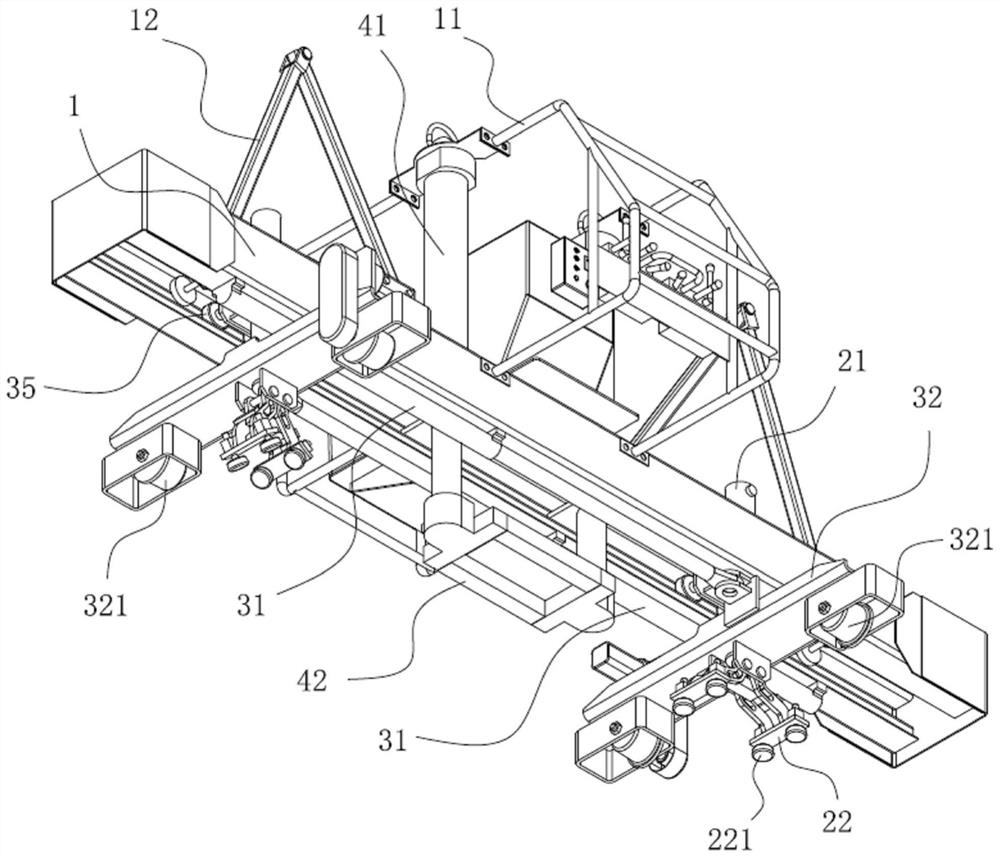 Hydraulic track changer