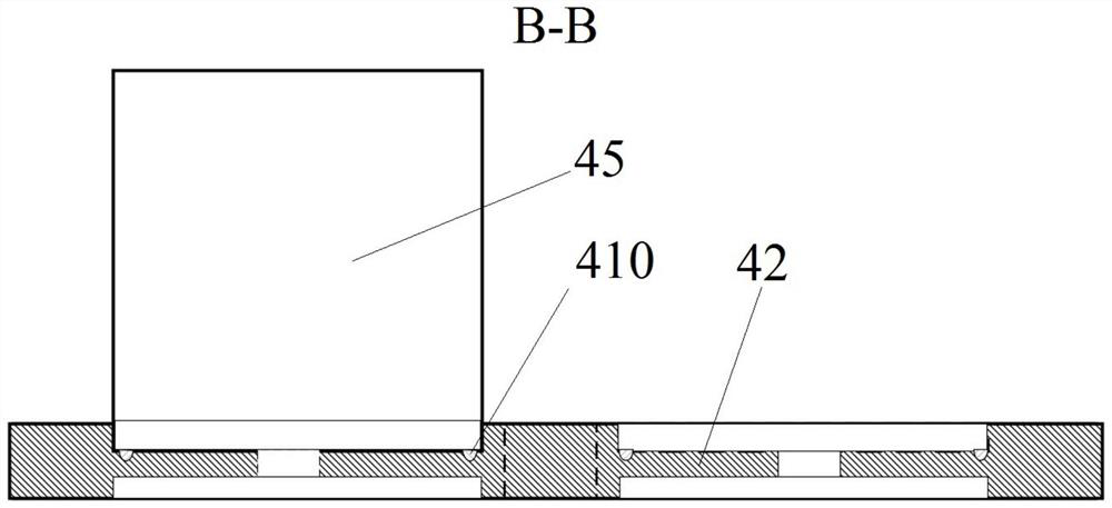 Set cement curing mold and dynamic gas corrosion experiment device