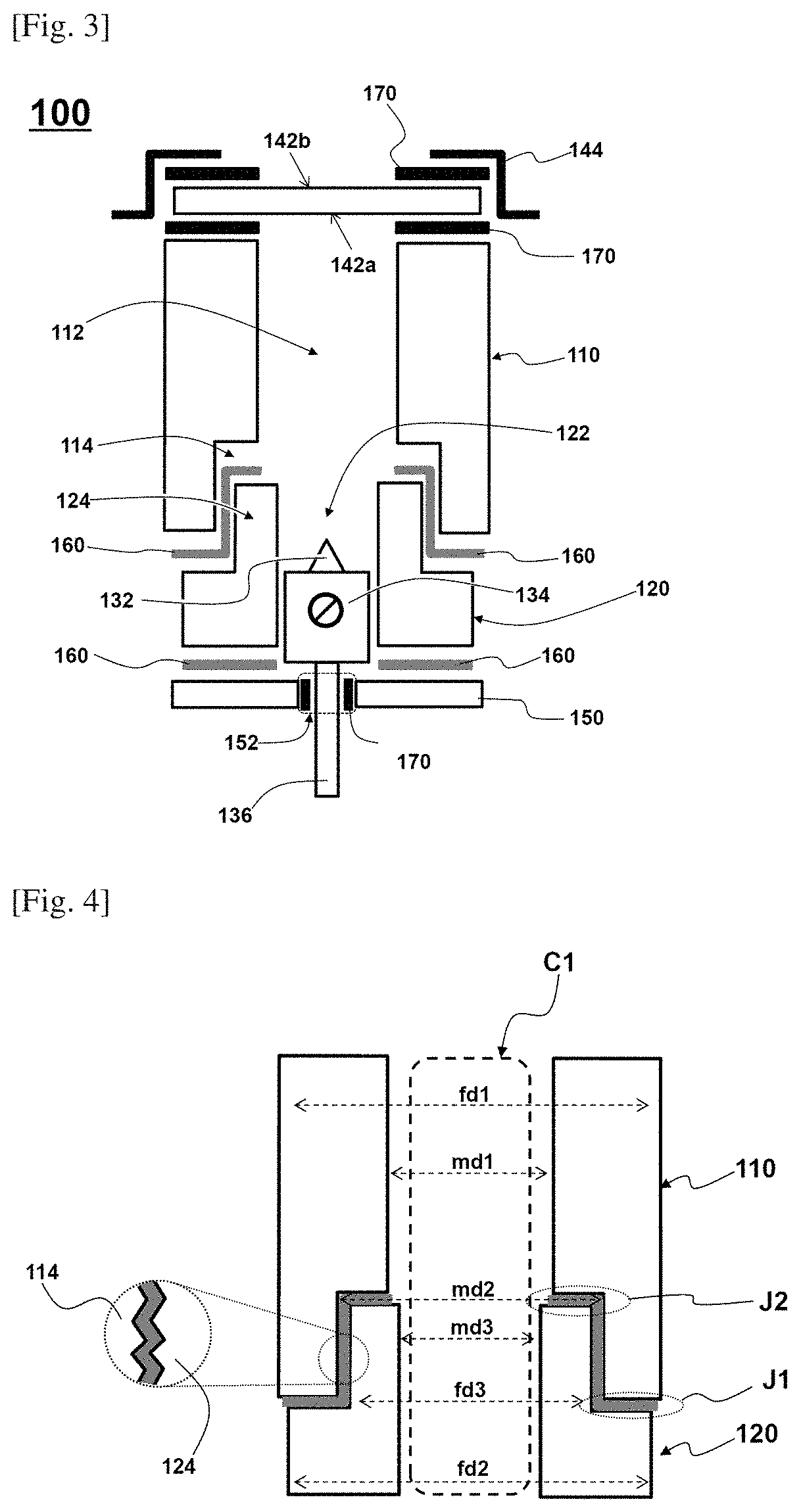 X-ray emitting device comprising a focusing electrode composed of a ceramic-based material