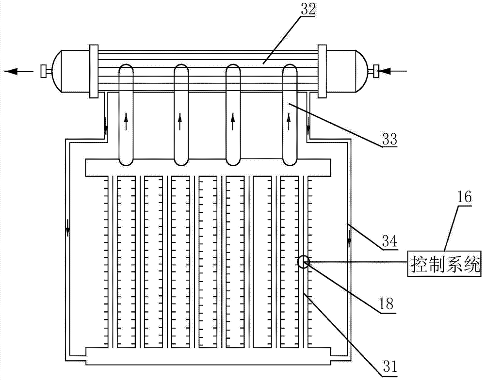 Self-deoxidization waste heat boiler suitable for sulfur-containing fuel