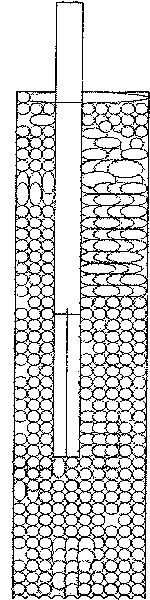 Sand bag well point composite light well point deep rapid-draining dynamic consolidation method