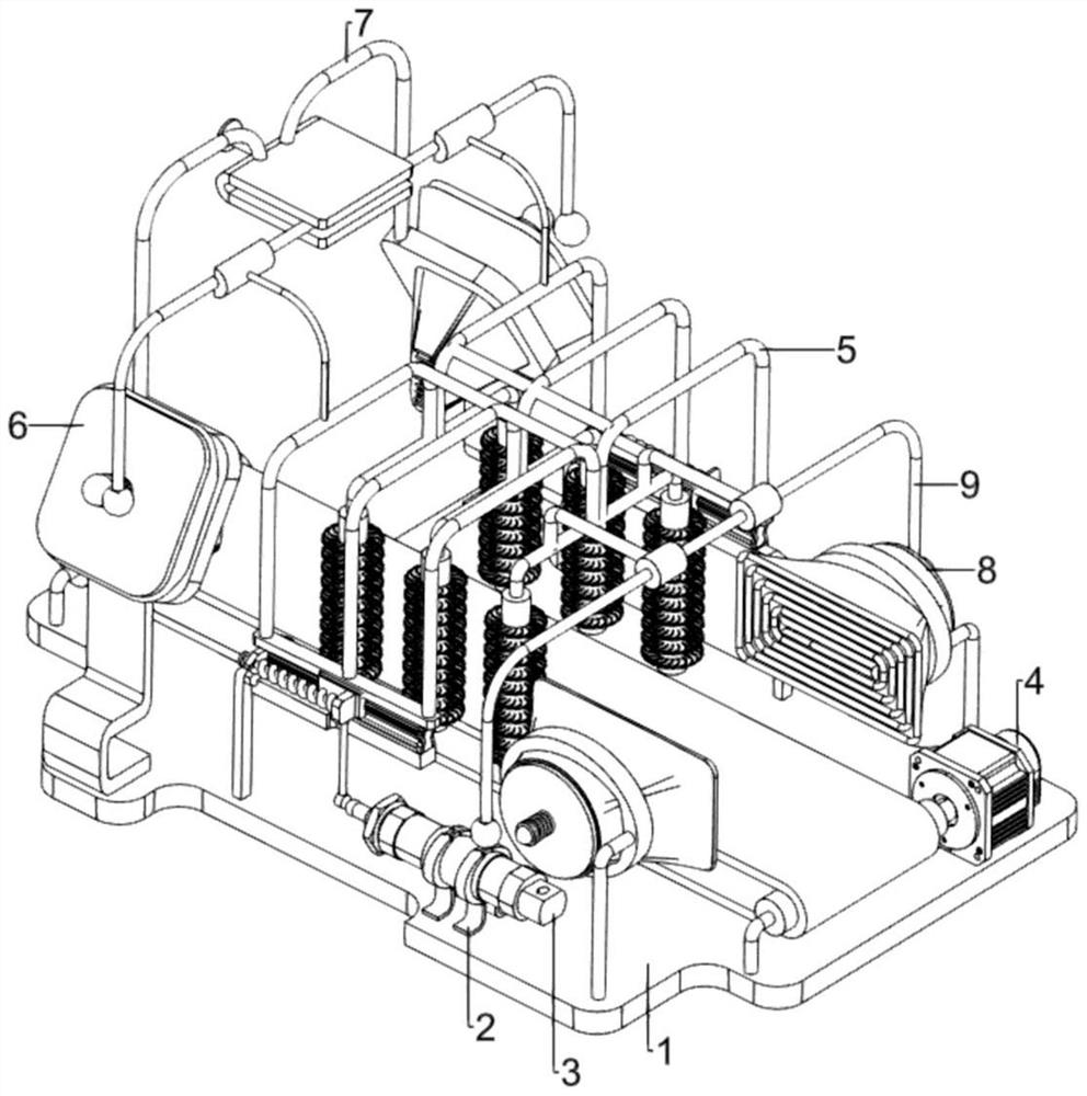 A medical ultrasonic cleaning machine