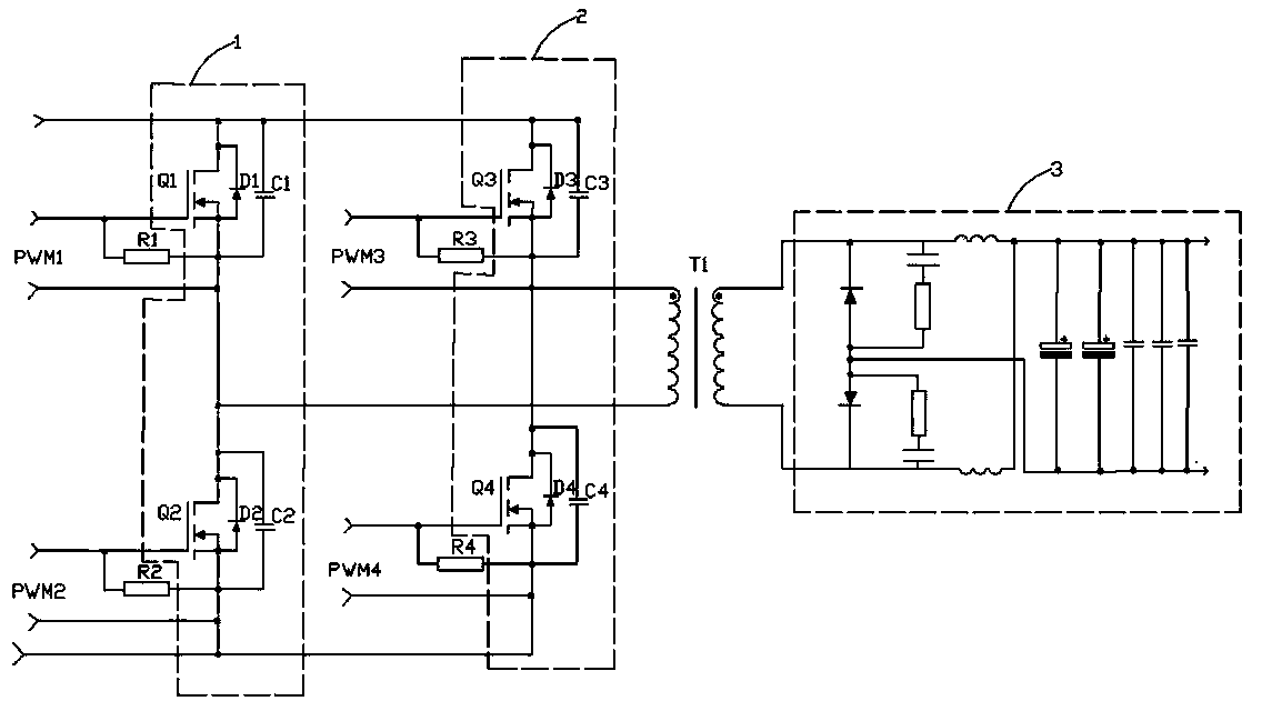 High-voltage and intermediate-frequency AC/DC conversion system