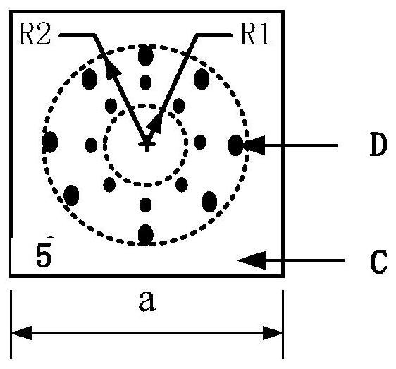 A preparation method of thermo-acoustic two-field metamaterial for heat and noise environment