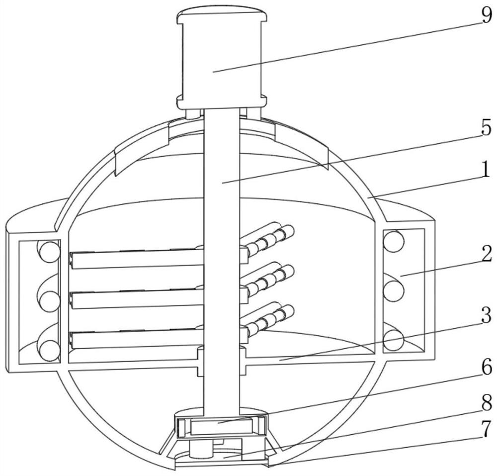 Hard carbon material production pretreatment device