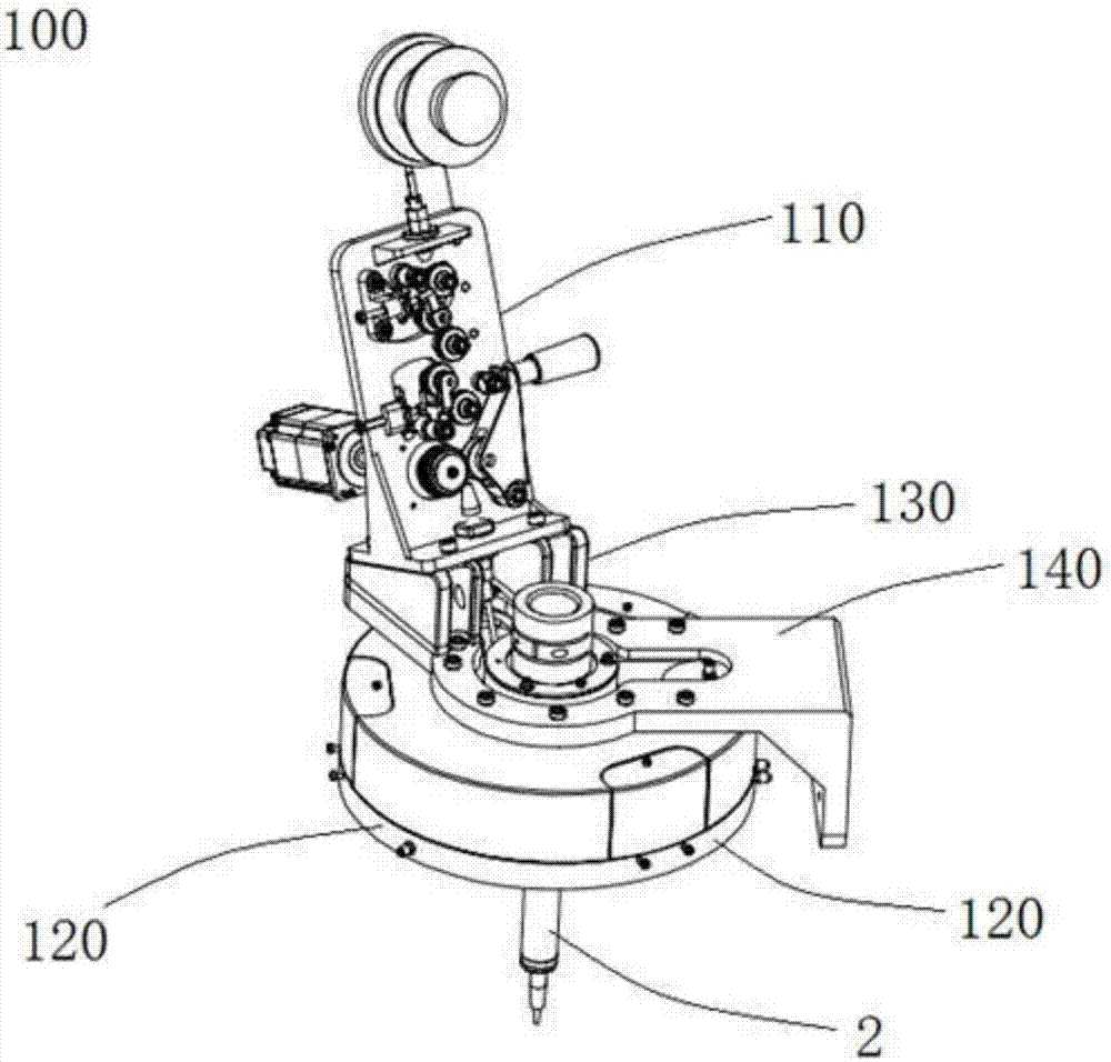 Wire feeder and laser cladding device