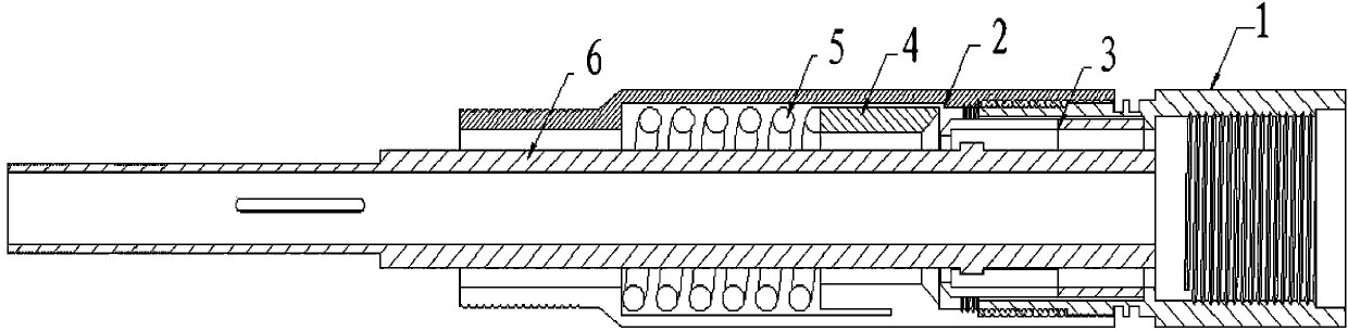 Hanging device for controlling release through hydraulic pressure difference and release controlling method thereof