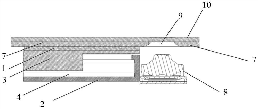 Screen assembly, control method and system thereof and terminal equipment