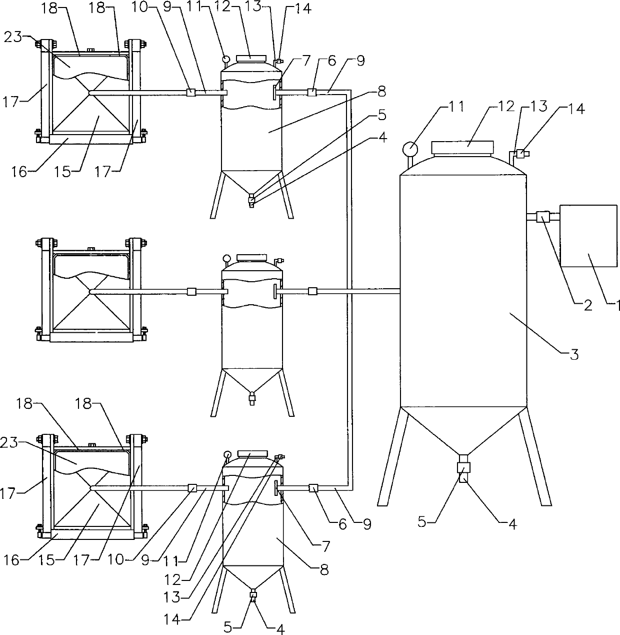 Quick dehydration molding device for concrete prefabricated member