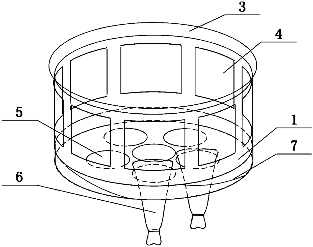 Incubation and feeding device suitable for whitefly or parasitic wasp insects and application method of device