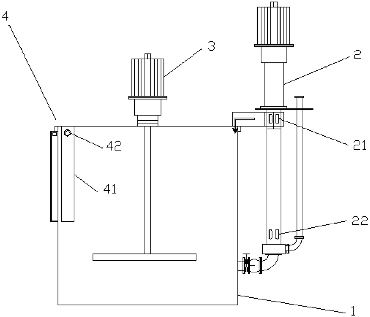 Water treatment tank and water treatment system