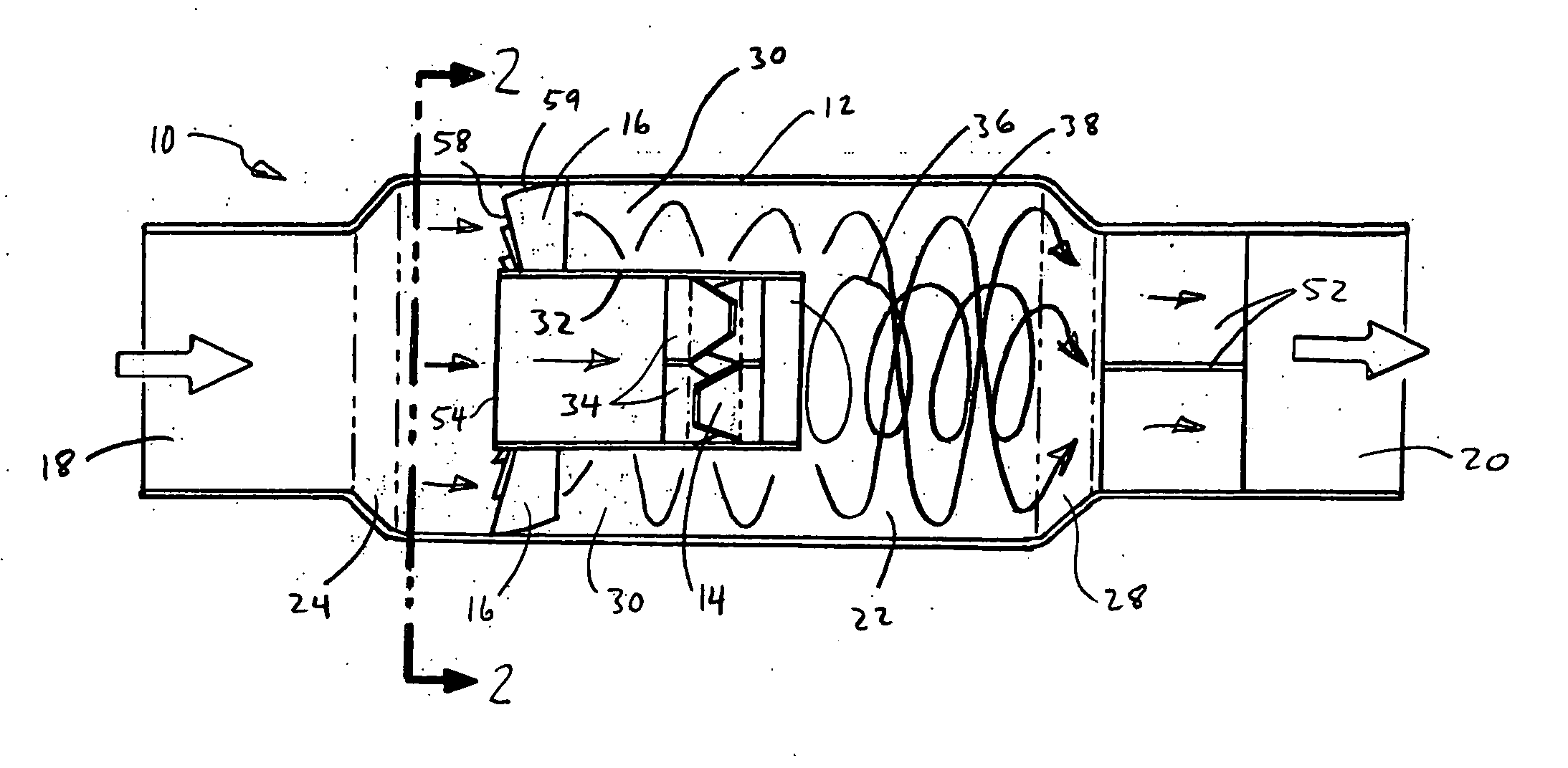 Gas flow enhancer for combustion engines