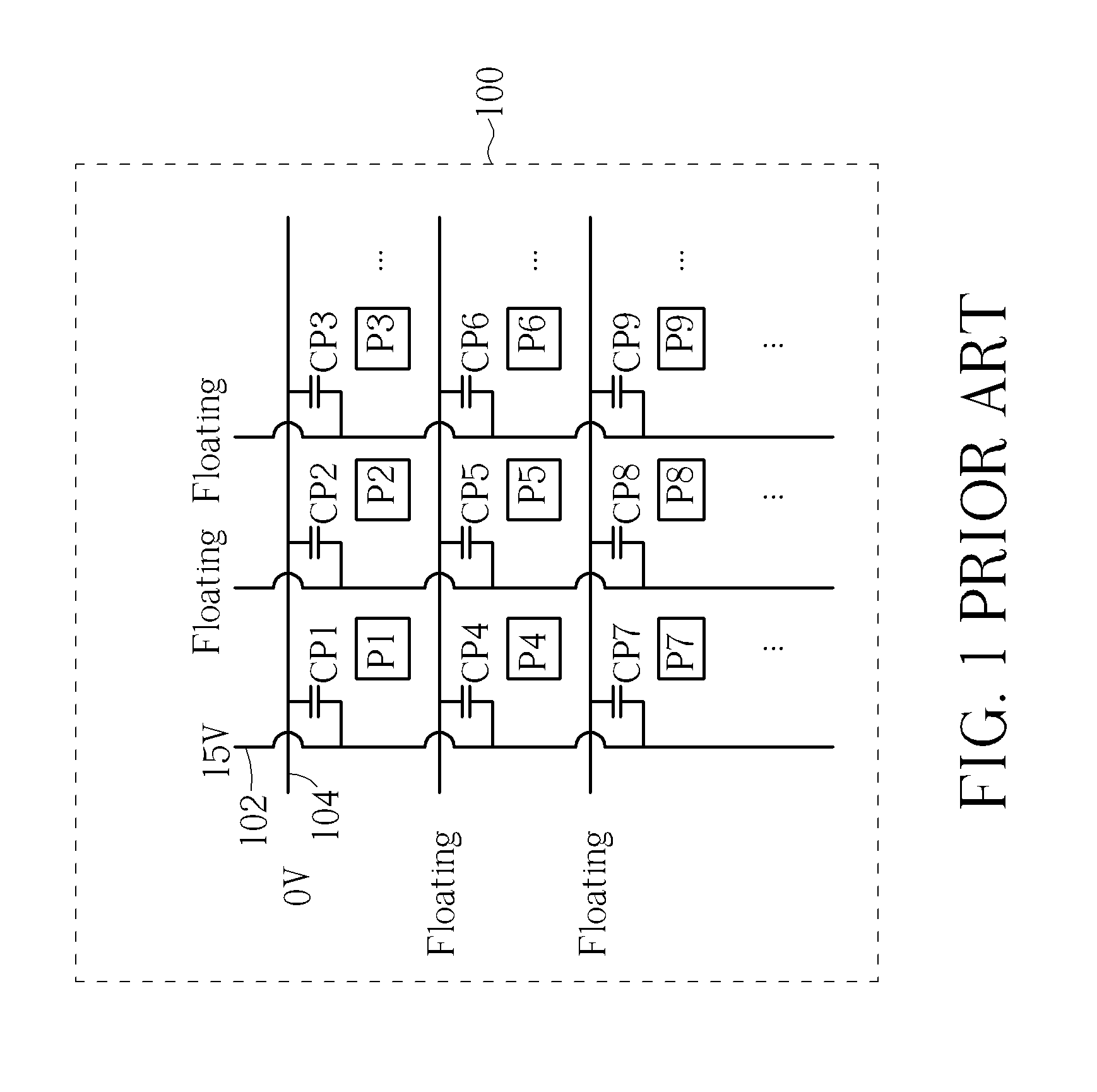 Electrophoretic display capable of reducing passive matrix coupling effect