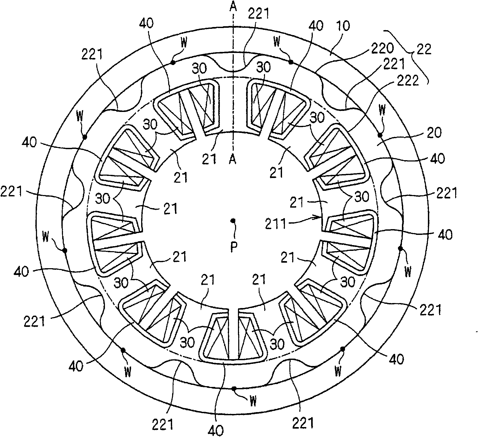 Rotating electric machine and compressor