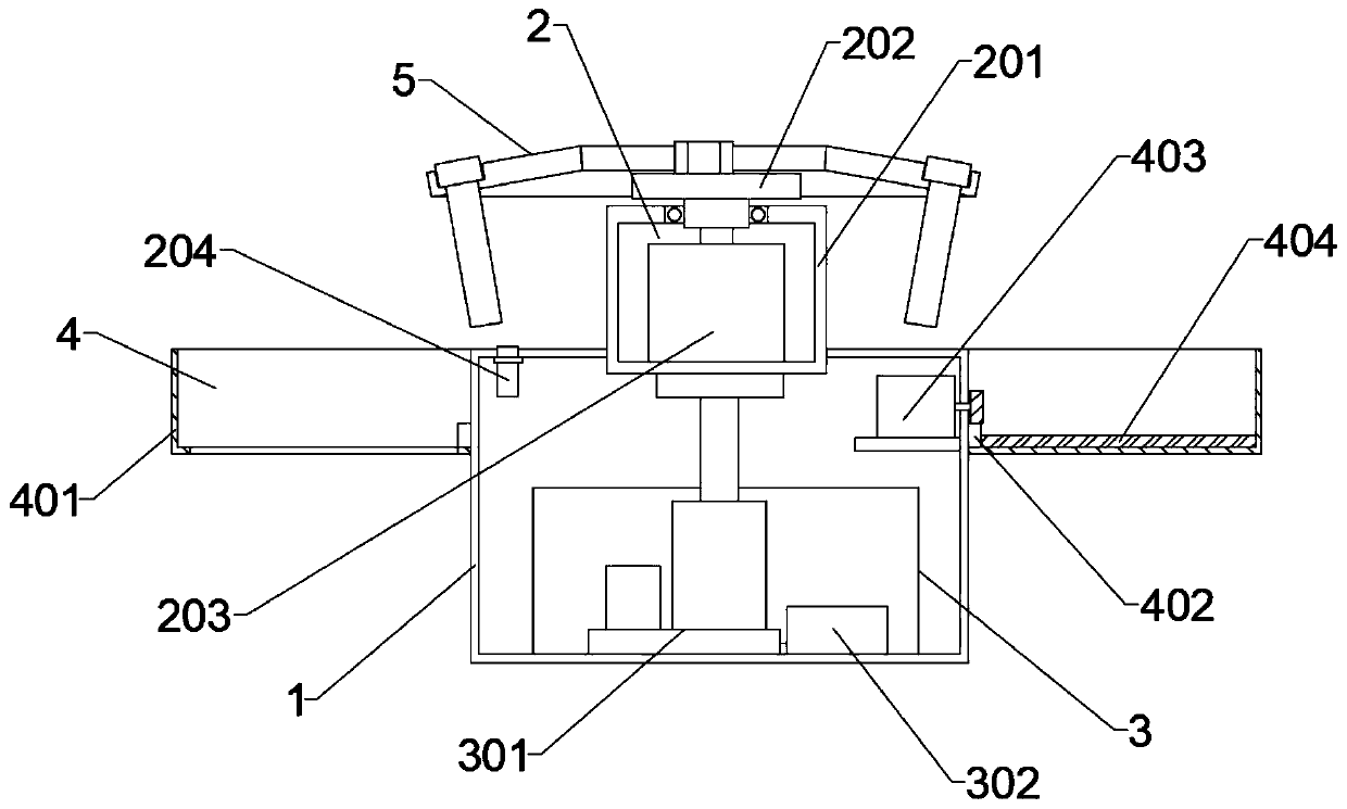 Automatic shaking and boxing all-in-one machine for blood sampling test tubes and operation method