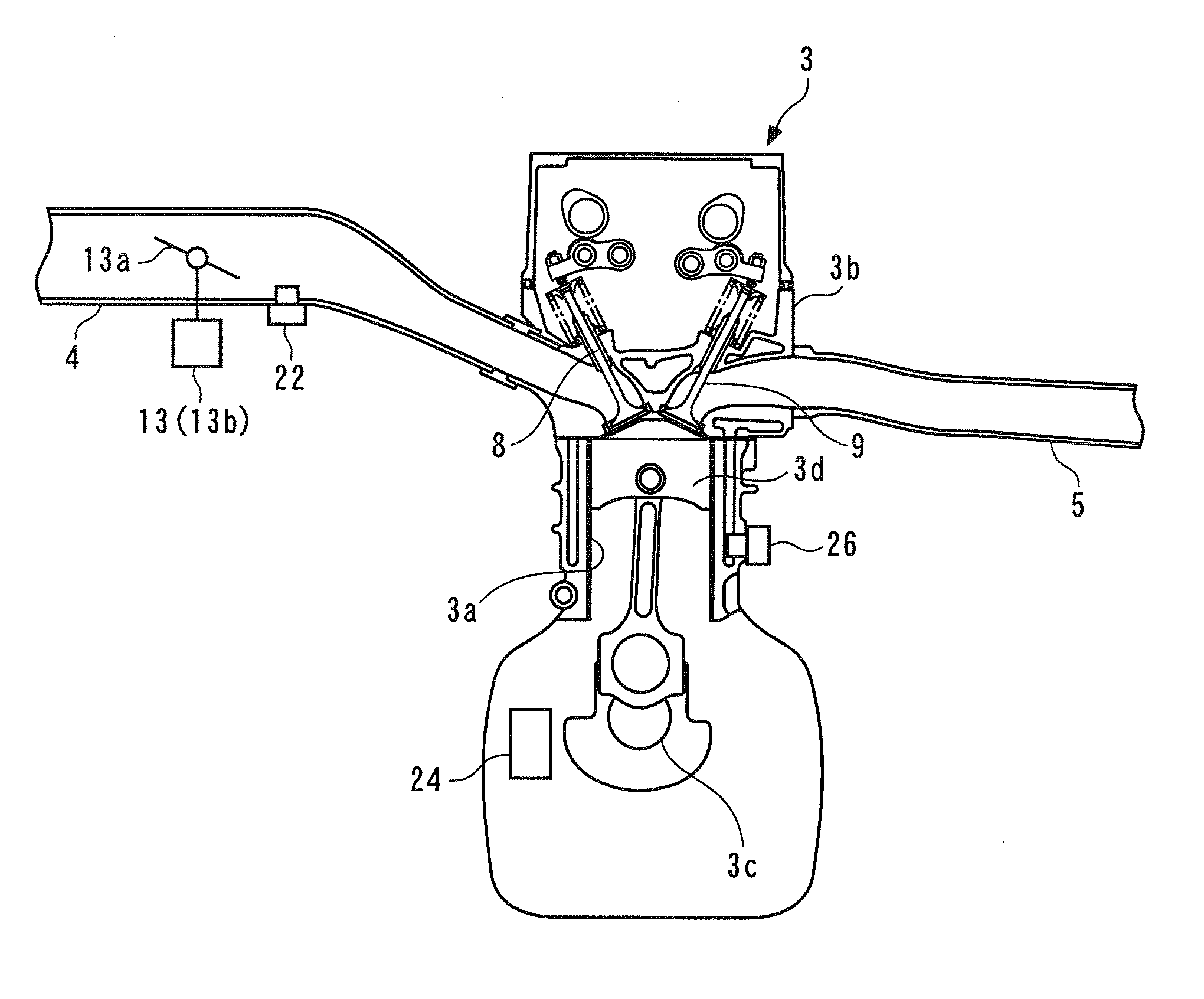 Stop control system and method for internal combustion engine