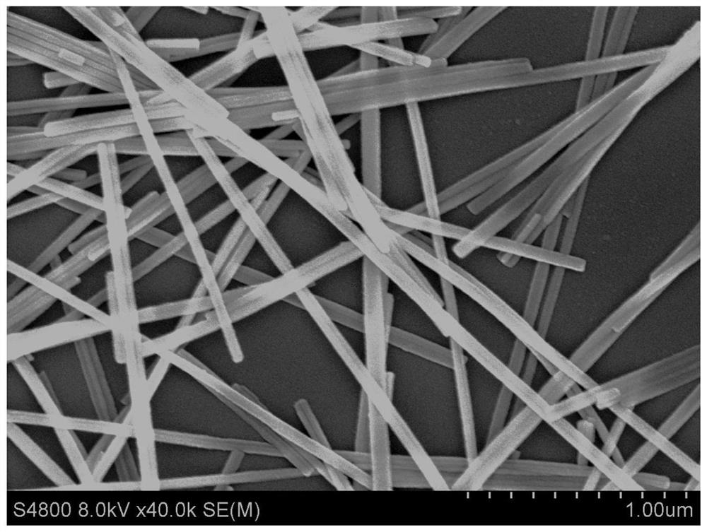 Preparation method of CoWO4-CdS one-dimensional nano composite photocatalyst and application of photocatalyst