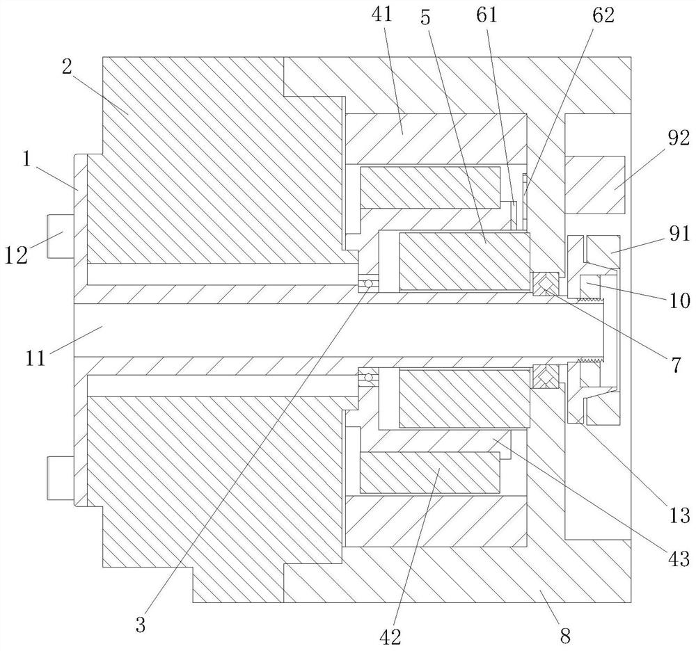 High-precision compact integrated joint structure