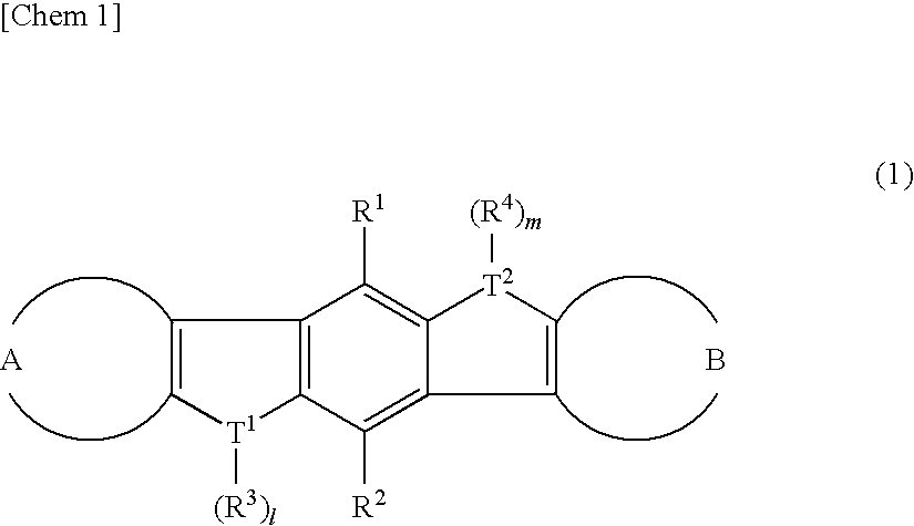 Heteroacene derivative, tetrahaloterphenyl derivative, and processes for producing the same