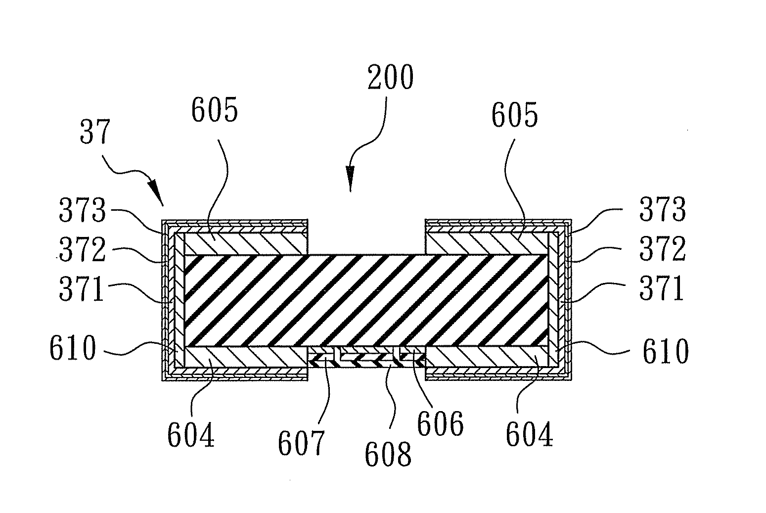 Method for making chip resistor components