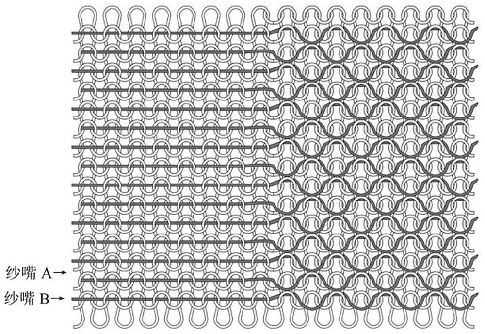 Terry weaving method for single weft-inserted knitted fabric