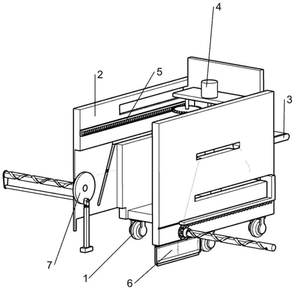 A floor bonding device for house decoration