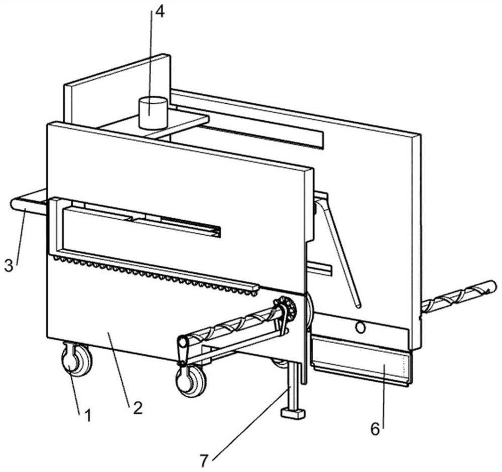 A floor bonding device for house decoration