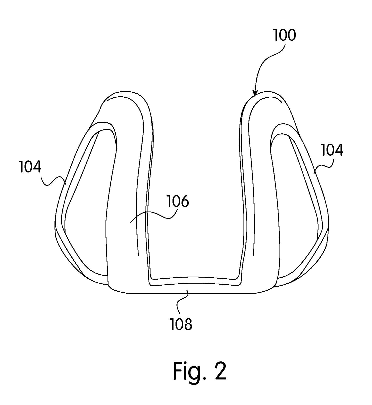 Footwear with integrated biased heel fit device