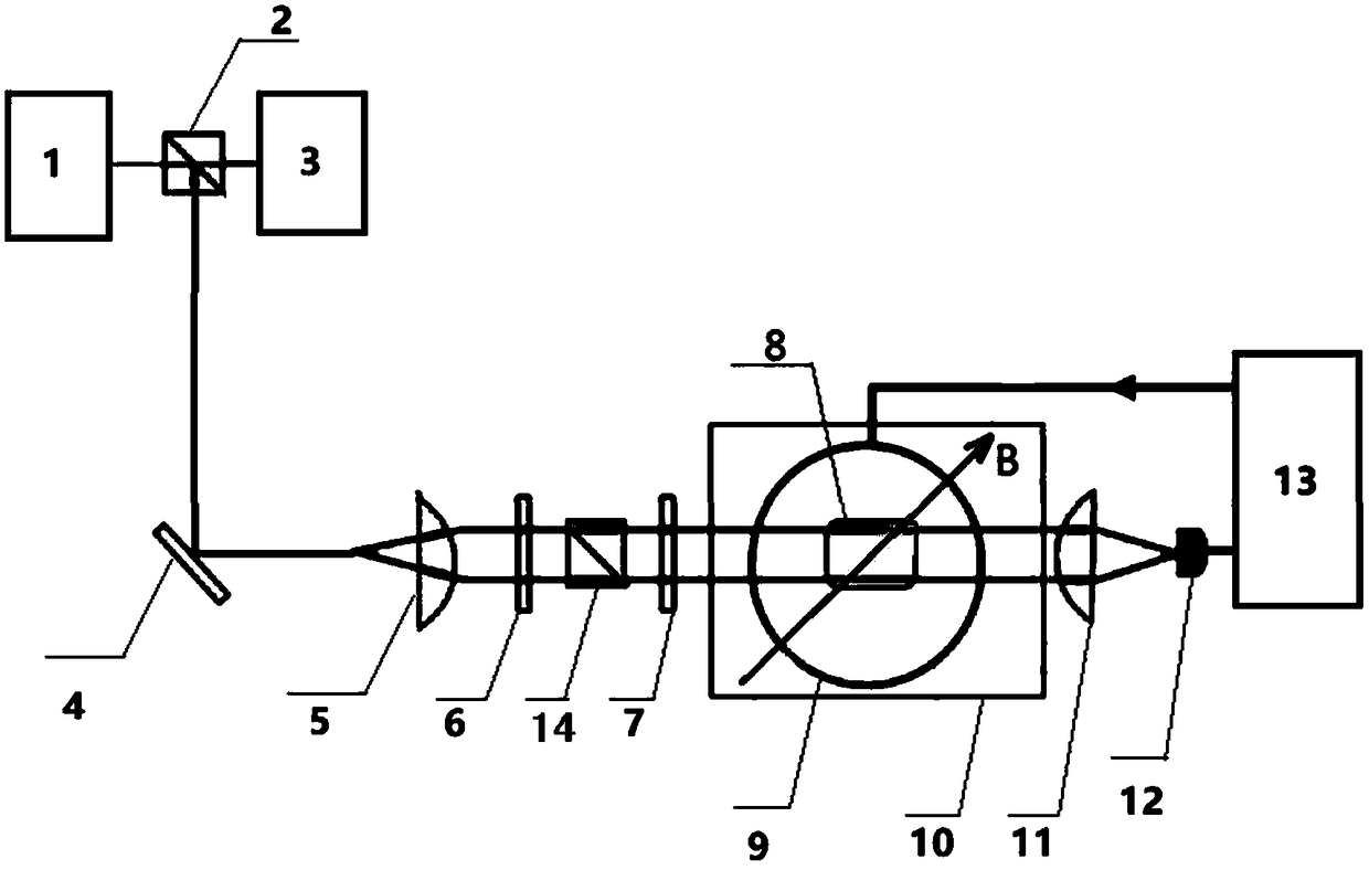 Cesium atom magnetometer