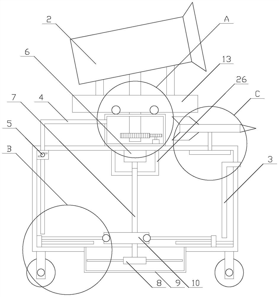 A dust removal device with anti-clogging function