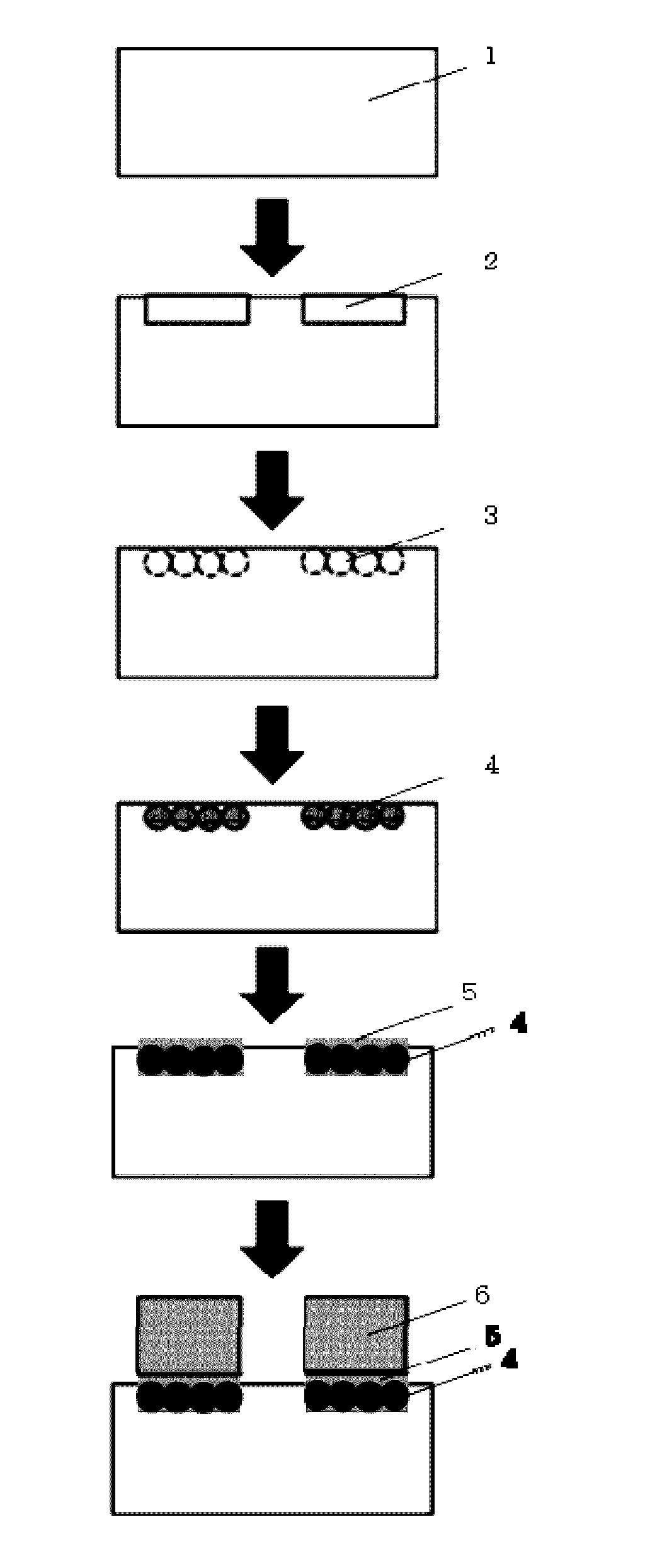 Method for producing a resin substrate having a metal film pattern formed thereon