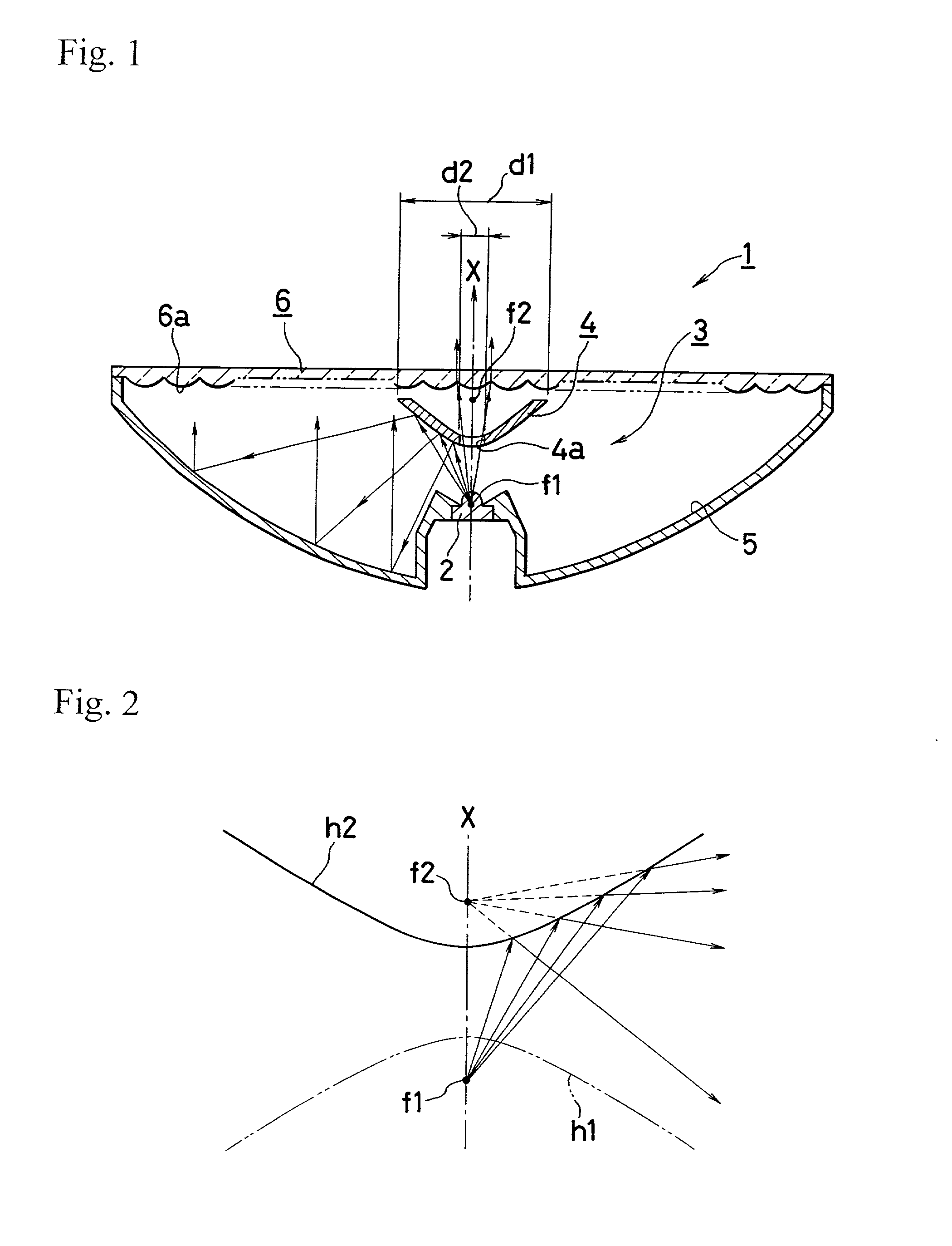 Led lighting equipment for vehicle