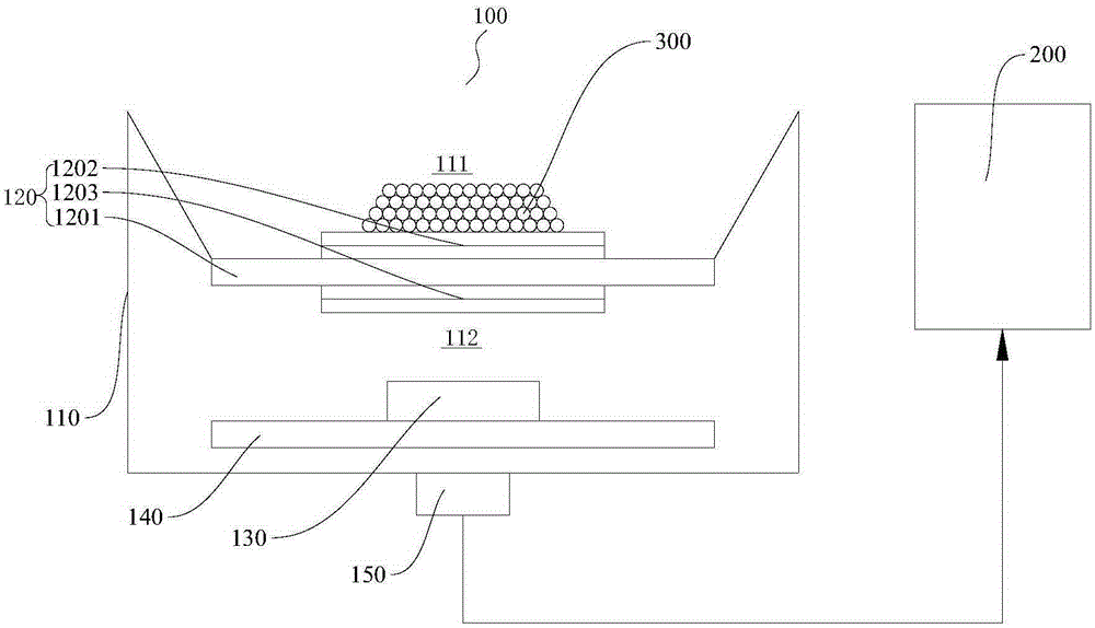 Detection device and detection method for ferromagnetic abrasive grains in liquid oil