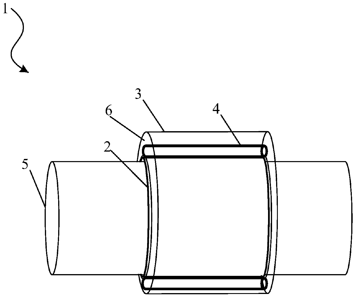 Rotary clamp for vibration hammer with weak rotating resistance