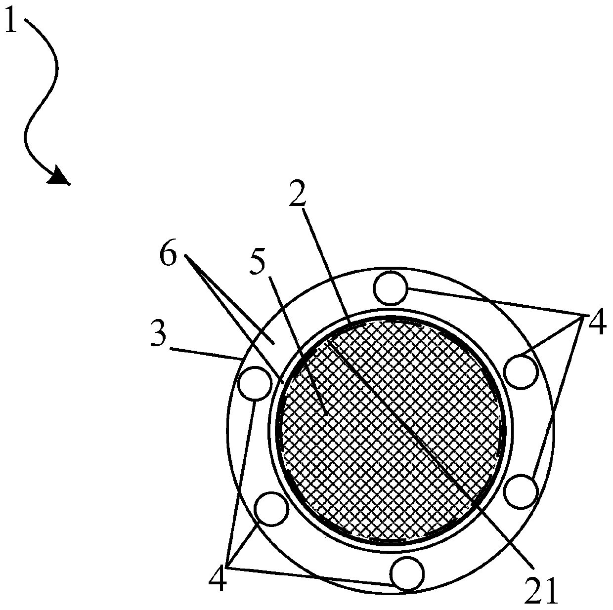 Rotary clamp for vibration hammer with weak rotating resistance